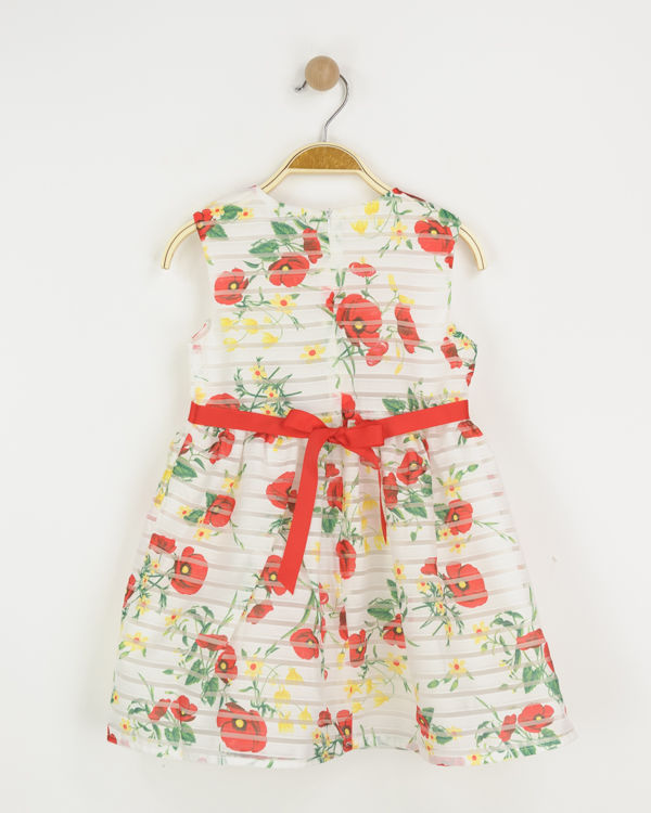 Picture of PT2403 GIRLS SMART FLOWER DRESS (4-16 YEARS)